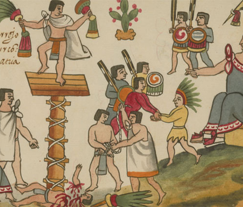 Человеческие жертвоприношения у ацтеков