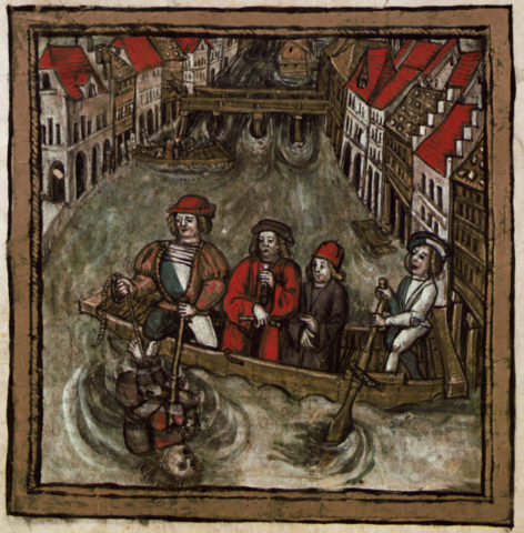 Ордами водой, 1513 г.