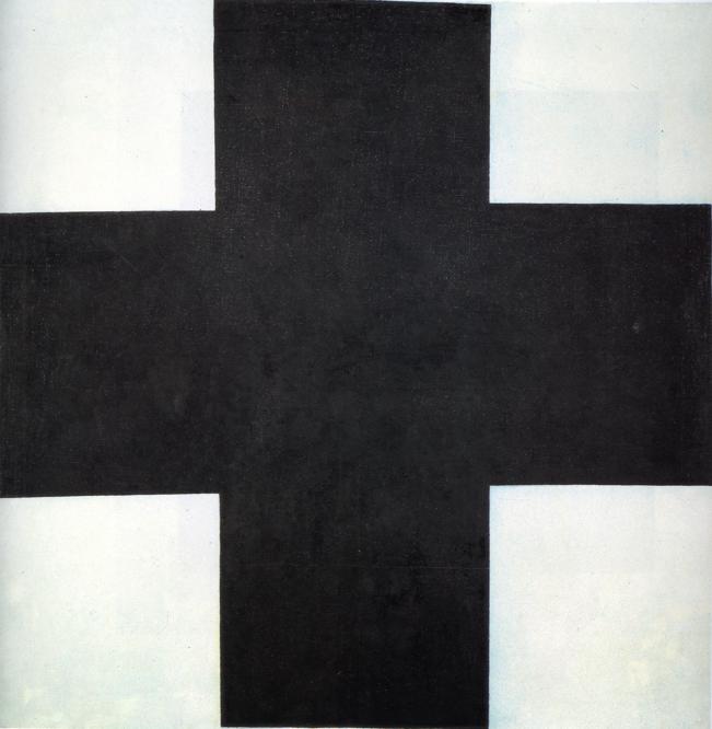 Черный крест, Казимир Малевич, 1915