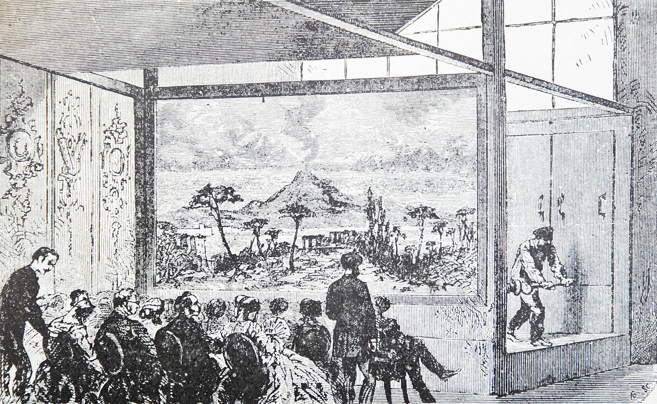 Диорама Луи Дагера, XIX век