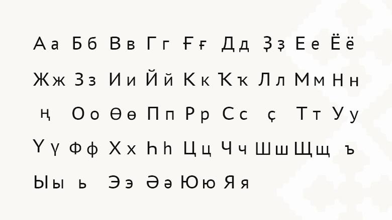 Свойства на башкирском языке