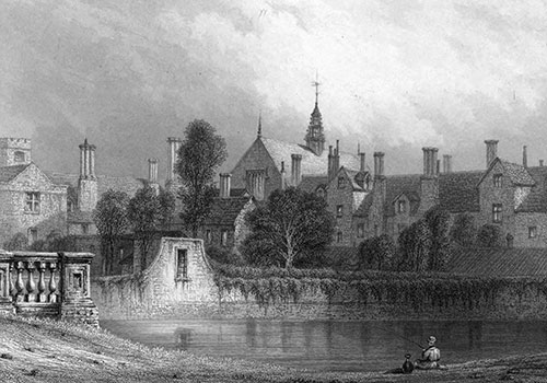 Тринити-колледж, Кембриджский университет. Джон Ле Ке. 1840 / wikipedia.org